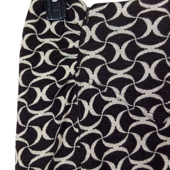 Diane Von Furstenberg Parisian Minimalist Academia Wool Blend Midi Pencil Skirt - Picture 4 of 7